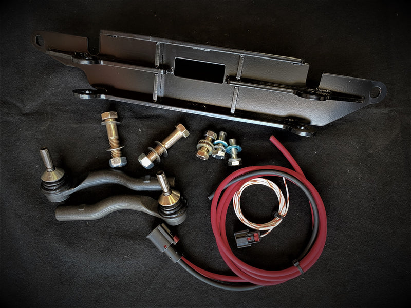 Electric Steering Rack conversion for 2015+ Mustang Rack into 2003+ Crown Victoria suspension